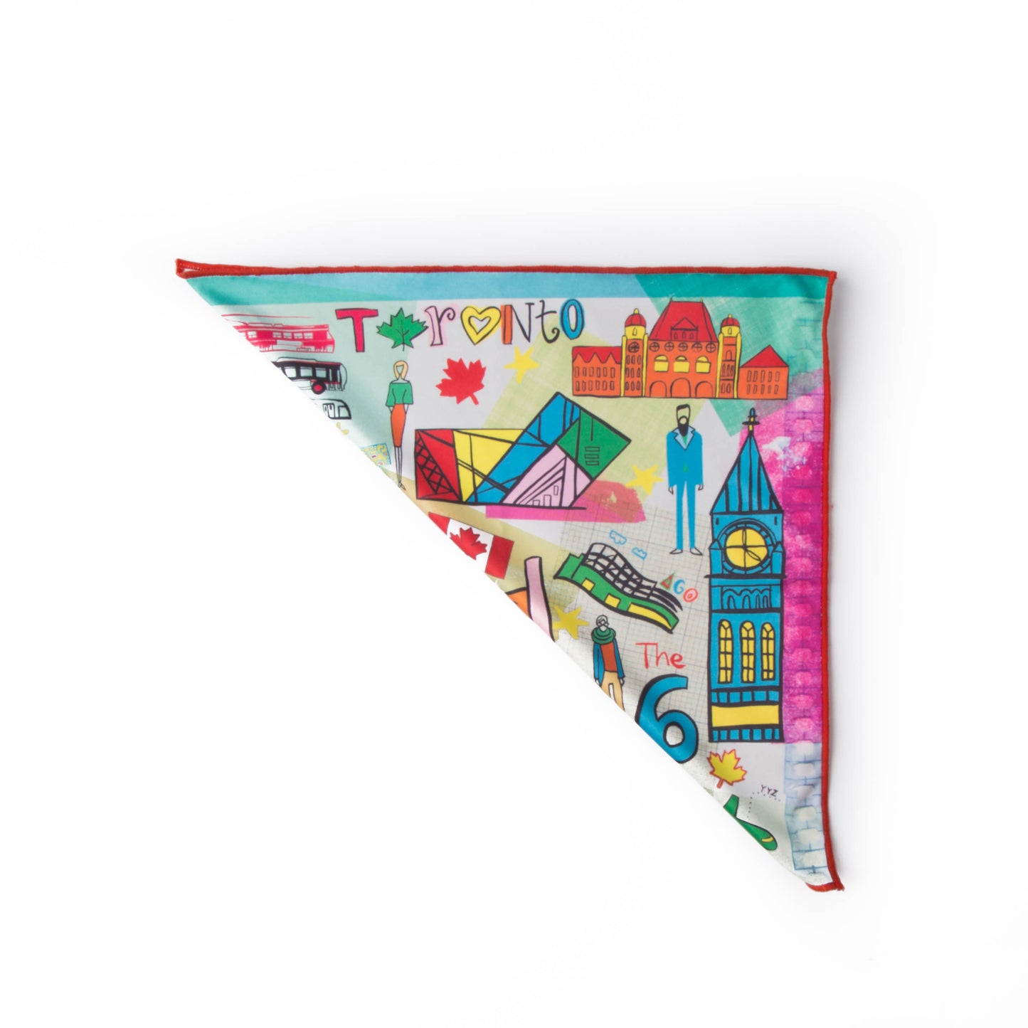 Toronto Pocket Square